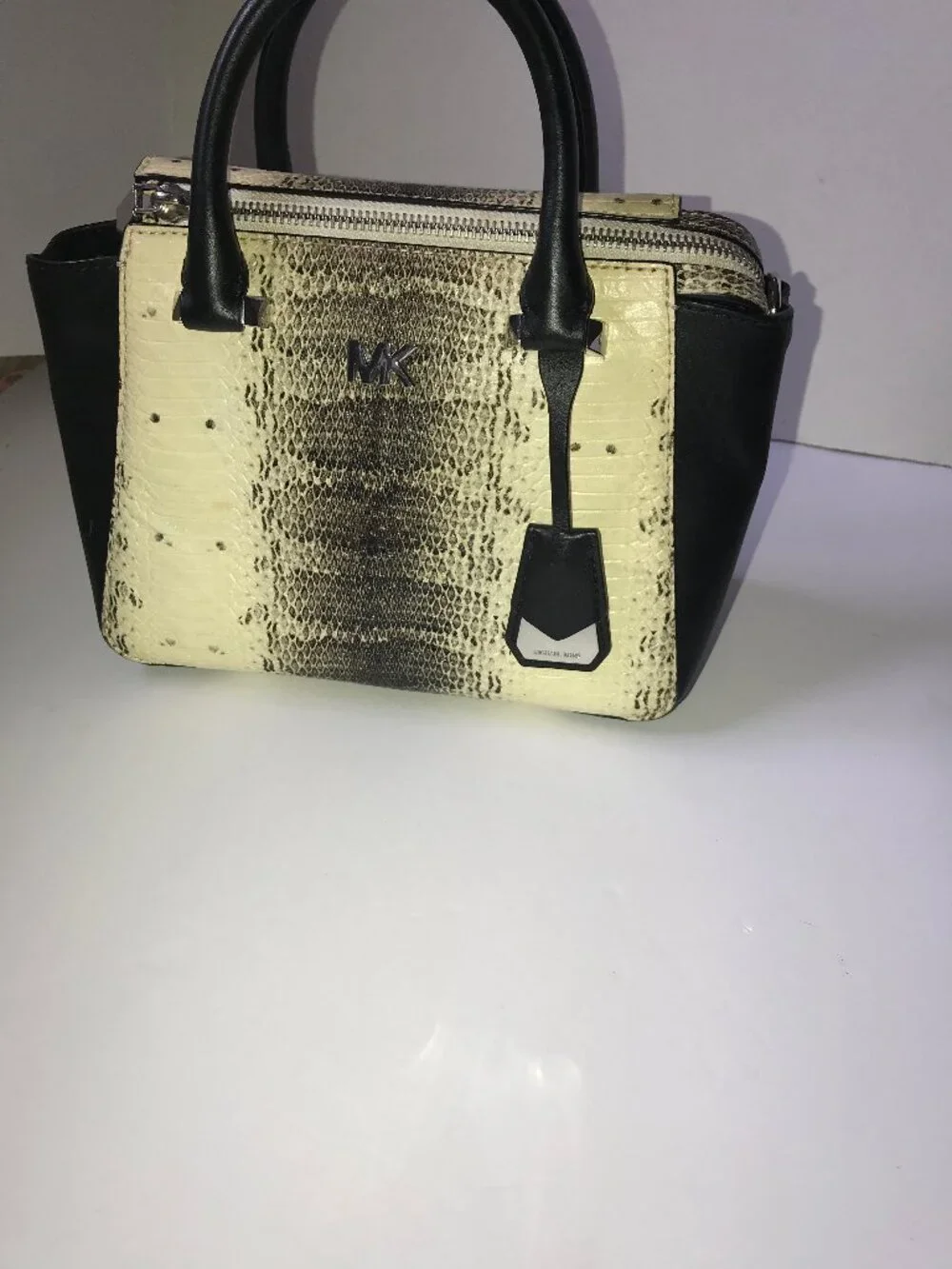Michael Kors Python Print Nolita 2-Way Handbag